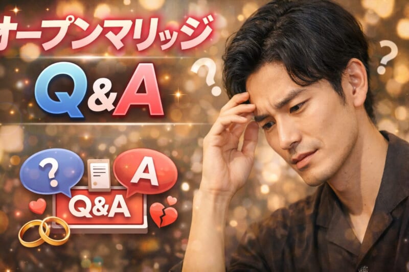 オープンマリッジに関するよくある質問