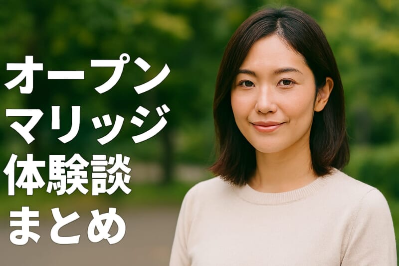 オープンマリッジ体験談まとめ