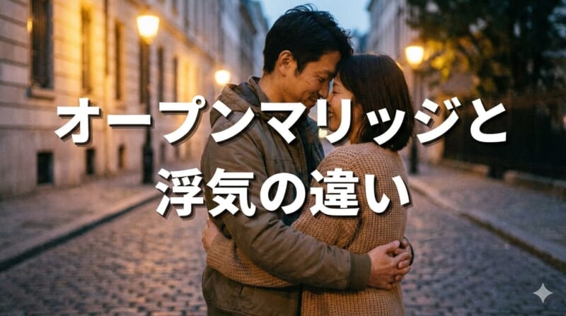 オープンマリッジと浮気の違いとは？